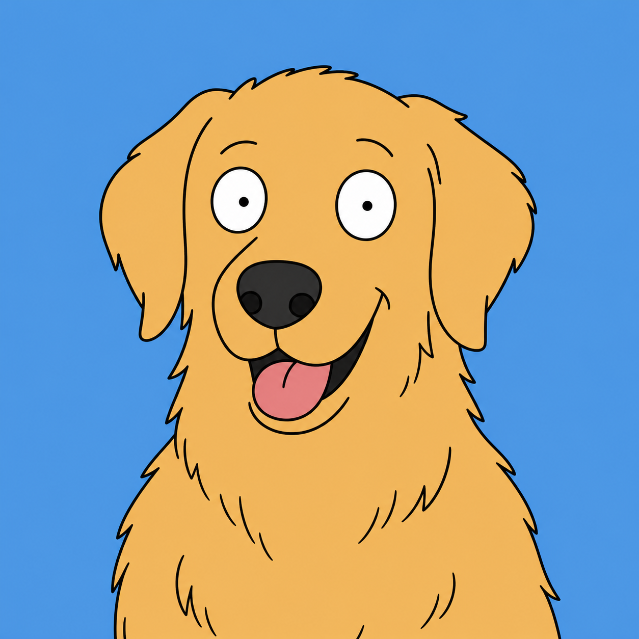 golden retriever avatar
