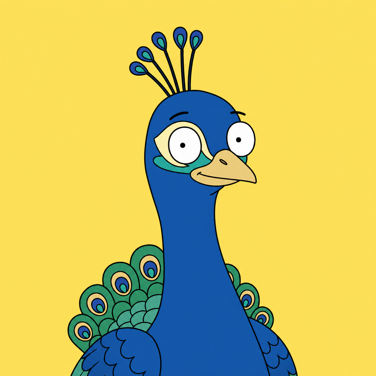 peacock avatar